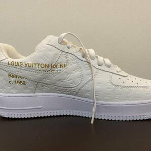 xナイキ NIKE AIR FORCE 1 LOW モノグラムレザーローカットスニーカーの画像8