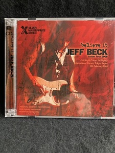 JEFF BECK ジェフ・ベック/ JAPAN TOUR 2009/02/06 国際フォーラム　２CD