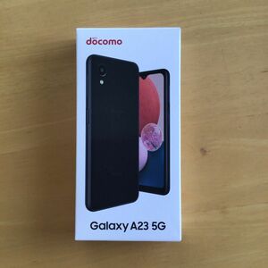 Galaxy A23 5G SC-56C 5.8インチ メモリー4GB ストレージ64GB ブラック ドコモ