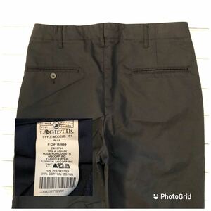 CANADA POSTES LOGISTIK 32 дюймовый no- tuck брюки рабочие брюки темно-синий 