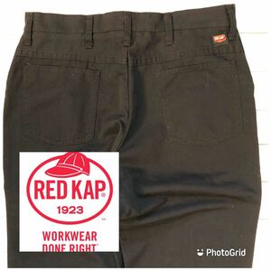  Red Kap RED KAP Mexico производства 34 дюймовый no- tuck брюки рабочие брюки темно-синий 