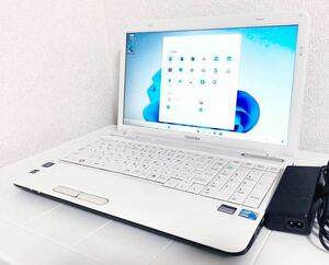 ◆Win11搭載◇Office2021導入済み◇東芝 Dynabook T350/36AW Core i5 M460 2.53GHz/4GB/320GB/15.6インチ/DVD±RW◆