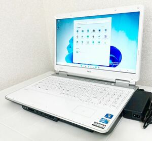 ◆ Win11搭載◇Office2021導入済み◇ NEC LaVie LL750/B Core i5 M450 2.4GHz/4GB/500GB/16インチ/ブルーレイ◆ 