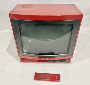 SONY Sony TORINITORONtolinito long KV-14GR2 электронно-лучевая трубка телевизор 85 год производства Showa Retro (24/4/21)