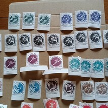 未使用　切手　5円×100枚ぐらい　東京オリンピック　1964年　20種類ぐらい　銘版_画像4