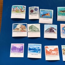 未使用　切手　10円×15枚　国立公園、その他　銘版_画像2