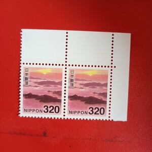 未使用　切手　320円×２枚　普通切手 瀬戸内海国立公園