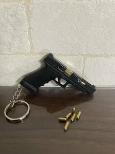 G34 TTI combat master style 1/3 scale made of metal miniature model gun key holder 