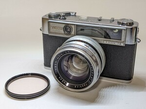 ★訳あり品★ YASHICA ヤシカ Lynx-14 LIII YASHINON-DX 45mm F1.4 #44#100#A1198