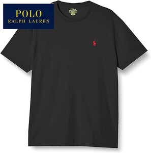 M/ラルフローレン 半袖Tシャツ メンズ POLO RALPH LAUREN ブランド Tシャツ ポニー 刺しゅう 黒 クラシックフィット