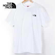 M/新品 THE NORTHFACE ザ ノースフェイス Tシャツ カットソー メンズ レディース ブランド 白 nf0a2tx5_画像1