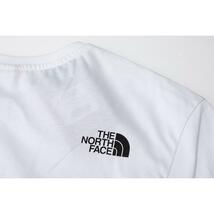 M/新品 THE NORTHFACE ザ ノースフェイス Tシャツ カットソー メンズ レディース ブランド 白 nf0a2tx5_画像4