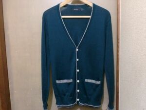 ☆RAGEBLUE レイジブルー☆ウール混カーディガン☆Size M