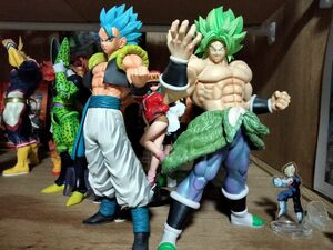 【夕方6時までで取り消し】ドラゴンボール一番くじセットEXTREME SAIYANゴジータ ブロリーD賞フィギュア まとめ売り