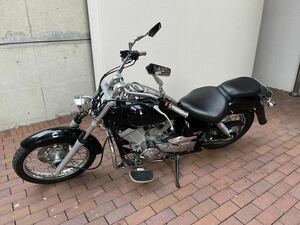 【YAMAHAドラッグスター250】 VG02J　ブラック　大人カスタム　激渋