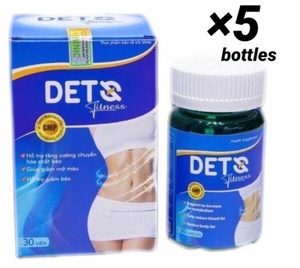 Dets fitness Deto ×5bottles