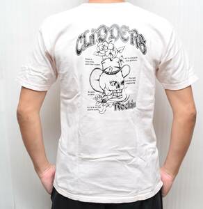 RJB CLIPPERS 薄ピンク Tシャツ サイズ42 フラットヘッド