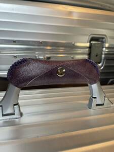 Подличная кожаная ручка для Rimow Rimowa Grain Grain Purple Chutken Lot1007 Это очень сексуальная кожа!