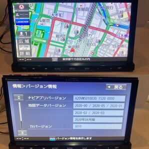 パナソニック ストラーダ CN-RE07D 地図データ2020年CD DVD 地デジ SD ブルートゥース バックカメラ付 動作確認済 中古の画像3