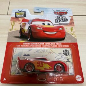 マテル カーズ LIGHTNING MCQUEEN ライトニング マックイーン ミニカー キャラクターカー 95 MATTEL CARS オン ザ ロード トリップ