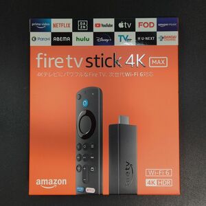Amazon Fire TV Stick 4K Max 第1世代 ( 第3世代リモコン付属 )