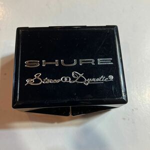 SHURE 交換針　SHURE HI-TRACK 新品　STEREO DYRETIC ケース付き　アメリカ製　レコード針