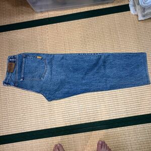 80' EDWIN jeans W38 -inch length of the legs 76CM beautiful goods button type 1 times put on . only 