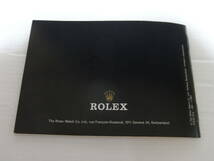 4.1997 YOUR ROLEX OYSTER ユア ロレックス オイスター 冊子 英語表記_画像5