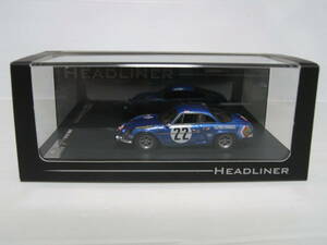  ignition model × Kyosho 1/43 Alpine Renault A110 1600S #22 1971 Monte Carlo alpine Renault Monte Carlo HEADLINER HL080