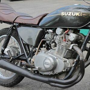 【239】 汎用 新品 325mm 細巻き 当時仕様 リア サスペンション 黒×黒 Z1 Z2 バリオス2 Z400FX ZRX400 ゼファー400 mk2 KZ リアサス 旧車の画像7