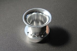 【193】 50ミリ CRキャブレター用 アルミエア ファンネル スタンダード ショート 50mm 口径Φ50(0)