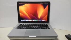 超感動品　Macbook Pro 13インチ A1278 macOS Sonoma 14.3　バッテリー新品交換