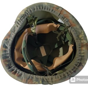 ドイツ軍 ヘルメット ヘルメットカバー まとめて 旧日本軍 米軍 陸上自衛隊 鉄ヘルメット サバゲー スプリンターカモ T-90の画像5