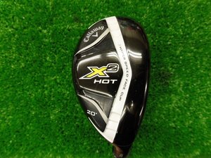 中古品 X2-HOT PRO 20度 メーカー純正 N.S.PRO 950GH フレックス S シャフト