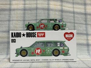 ★KAIDOHOUSE MINI GT 街道ハウス ミニGT DATSUN 510WAGON ダットサン 510 ワゴン 右ハンドル★