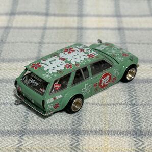 ★KAIDOHOUSE MINI GT 街道ハウス ミニGT DATSUN 510WAGON ダットサン 510 ワゴン 右ハンドル★の画像6