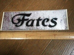 ★ステッカー/テンリュウ「フェイテス・Fates」 243mmx80mm 未使用