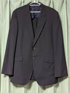 超ビッグサイズ！裏地から感じる極上のお洒落！1円出品！！Paul Smith Collectionテーラードジャケット3XL 葉っぱ柄