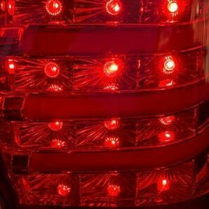 ダイハツ タント カスタム L375 S 後期 赤白 社外LEDテールの画像10