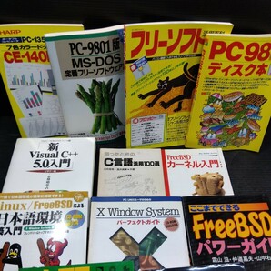 ④古本 雑誌 PC インターネット関連本まとめて フリーソフト活用百科 PC-9801 ディスク本 日本語環境構築入門 独習VB4 の画像2