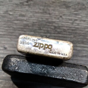 限定 スターリングシルバー925 着火未確認 Zippo 1996 オイルライター ジッポー ジッポ 喫煙具 ライター ZIPPOの画像8