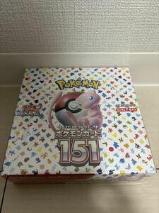 新品 未開封 ポケモンカード box ポケモンカード151 シュリンク付き 強化拡張パックBOX ポケモンカード151 ケース入り1BOX ポケカ 