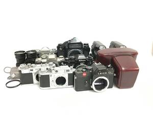 ☆ フィルムカメラまとめ 1 ☆ LEICA R3 ELECTRONIC + Minolta-35 MODEL II + PENTAX 6×7 他7台 他レンズ3本 ライカ ミノルタ