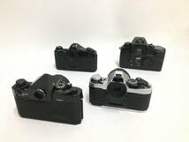 ☆ フィルムカメラ まとめ 2 ☆ Canon AE-1 ×4 + F-1 + EOS 7 + Nikon FE + F + Leotax 他レンズ9本 キャノン ニコン レオタックス_画像6