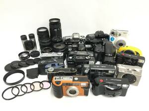 ☆ カメラジャンク まとめ 4 ☆ Canon Autoboy 3 QUARTZDATE + Konica 現場監督 他 キャノン コニカ