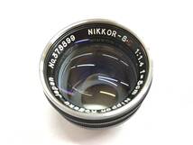 ★ Nikon S2 + NIKKOR-S・C 1:1.4 f=5cm ★ ニコン レンジファインダーカメラ_画像9