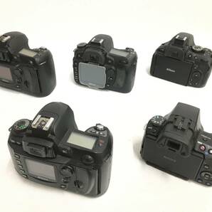 ☆ デジタルカメラ まとめ 2 ☆ Nikon D5200 + D80 + D70 ×2 + Canon EOS Kiss Digital + N + X 他カメラ3台 レンズ6本 ニコン キャノンの画像3