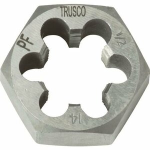 ＴＲＵＳＣＯ 六角サラエナットダイス ＰＦ１／２－１４ [TD612PF14]