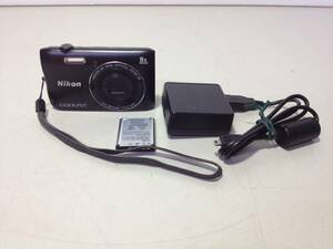 ★Nikon/ニコン/コンパクトデジタルカメラ/デジタルカメラ/デジカメ/コンデジ/COOLPIX/クールピクス/A300/中古/8-6366