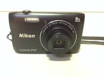 ★Nikon/ニコン/コンパクトデジタルカメラ/デジタルカメラ/デジカメ/コンデジ/COOLPIX/クールピクス/A300/中古/8-6366_画像2